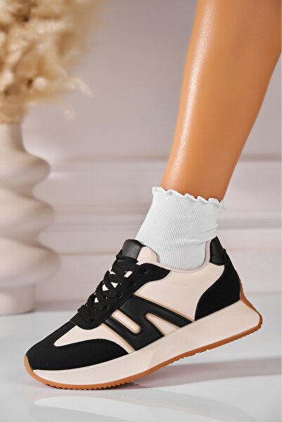 Joana Γυναικεία Adidas Elexis Μαύρα Οικολογικά Δερμάτινα