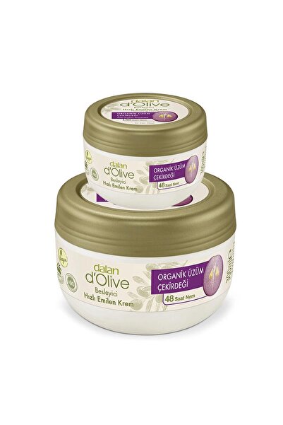 Dalan D'olive Doğal Üzüm Çekirdeği Krem 300 ml 150 ml Hediye