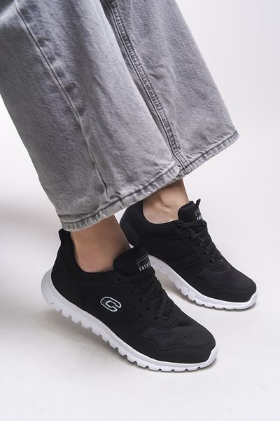 Riccon Pantofi Evelriara pentru damă 0012602   Negru Alb