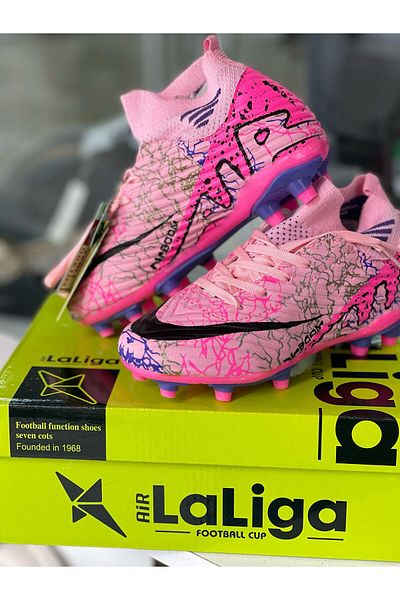 LALİGA Laliga Altunok Kids Turf Football Boots Pink Purple