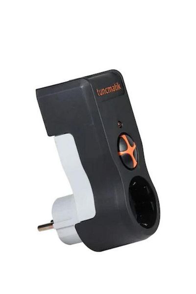 Tunçmatik Tuncmatik Power 1-Surge Protec.Plug-1050 Joulblack