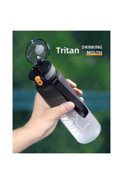 Shotay 650ml Black Tritan Movement Flask