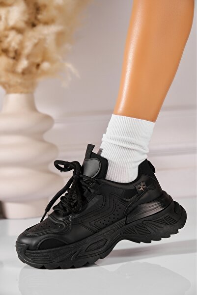 Joana Γυναικεία Μαύρα Adidas Οικολογικά Δερμάτινα Jamelia