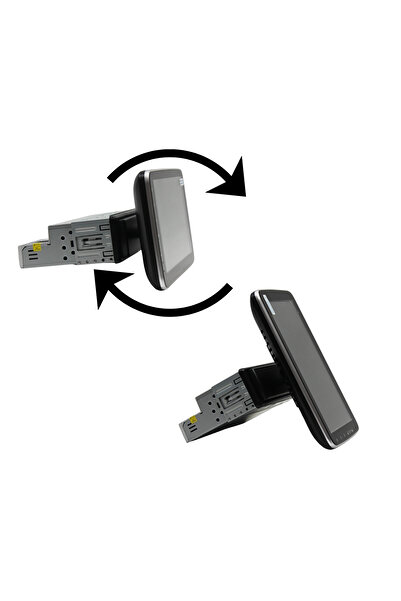 High Sound Araç Multimedya Ekran - 4 Gb Ram - 64 Gb Hdd - 360 Dönen Single Di...