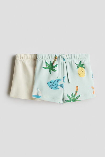 H&M 2'li Pamuklu Şort