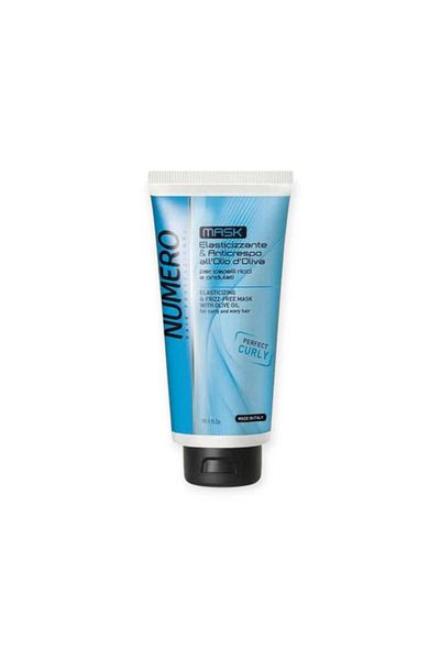BRELIL Numero Hair Professional Curly Hair Mask with Olive Oil, 300ml, Italian