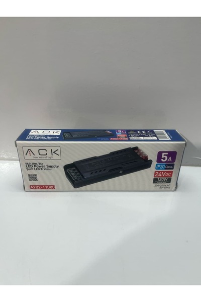 enparlak Ack 24V 5 Amper 120 W Slim Led Trafosu AY02-11000