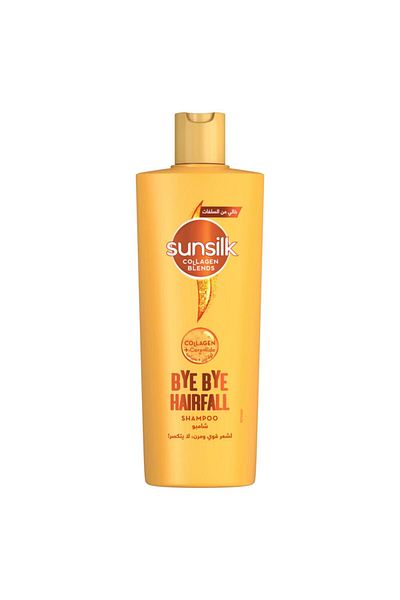 Sunsilk شامبو باي باي بالكولاجين لتساقط الشعر، ٣٥٠ مل | يقوي الشعر ويقلل تساقطه