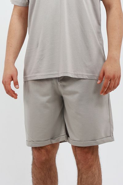OXVİN Ανδρικό REGULAR Lycra Πτυσσόμενο πόδι, χτενισμένο βαμβακερό σορτς με τσέπες