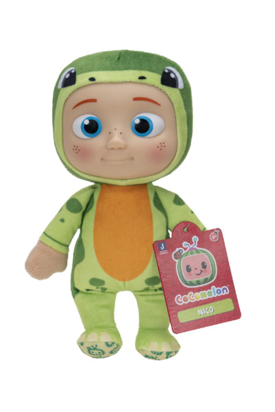 Jazwares دمية كوكوميلون جيه جيه وأصدقائها بزي دينو 8 بوصات - نيكو