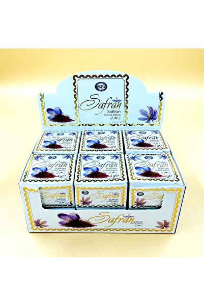 Krk Gıda KRK GIDA SAFRAN 1 Kutu = 12 Adet (1 gr) = 12 gr