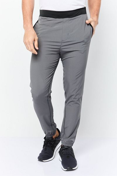 Mister Men Slim Fit Training Track Pants, Dark Grey