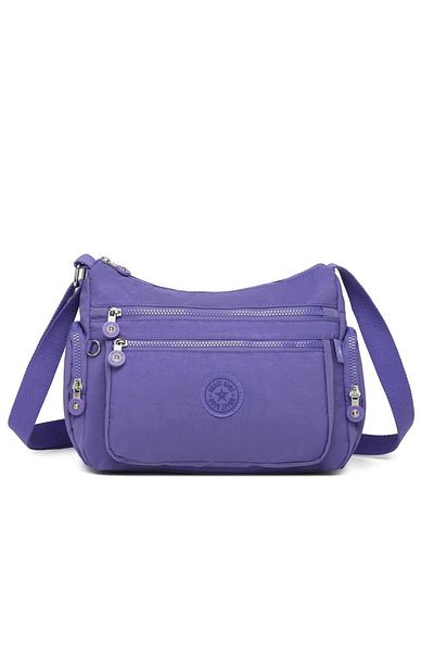 SMART BAGS Crinkle Fabric Women's Messenger Bag Smart Bags 1115 Purple