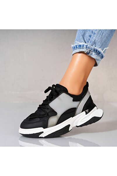 Joana Adidas I give you μαύρο οικολογικό δέρμα Zarie