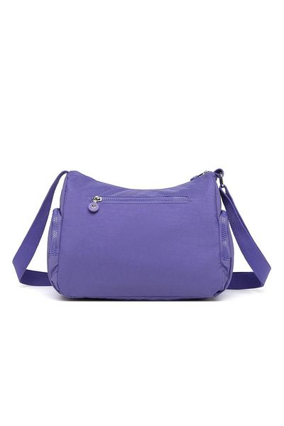 SMART BAGS Crinkle Fabric Women's Messenger Bag Smart Bags 1115 Purple