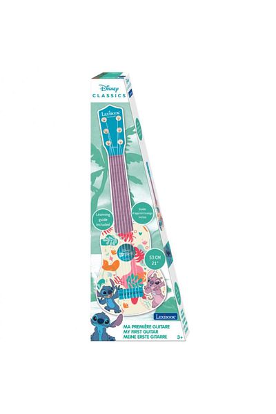 LEXIBOOK Prima mea chitară, 53 cm, Disney Stitch