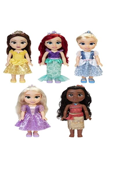 Jakks دمية أميرات ديزني الأساسية ذات العيون الزجاجية 15 بوصة متنوعة - قد يختل...