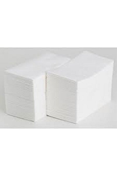 Kraft 33 X 33 Cm 2 straturi 100 bucăți Hârtie albă pliabilă pentru chelner