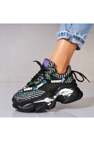 Joana Adida i dam Piele Ecologica Negru Kaylia