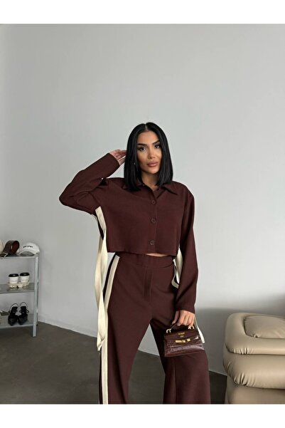 Joana Γυναικεία καφέ κοστούμια Maryam