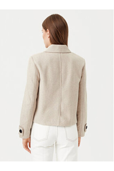 ONLY Women's transition jacket beige ONLY-15320983 HUMUS MELANGE
