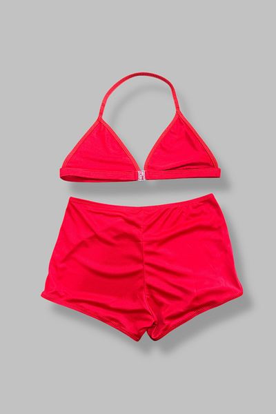 Nilmay mayo Girl's Bikini Set with Shorts