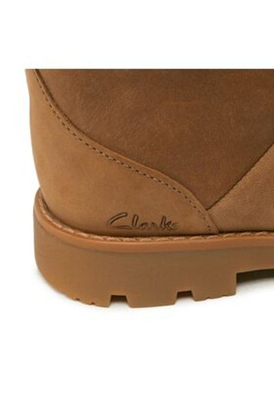 CLARKS boys' shoes 261626797 brown