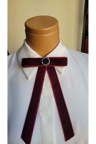 LO ADORO Women's Tie - Special Production Collar Brooch and Bow Tie
