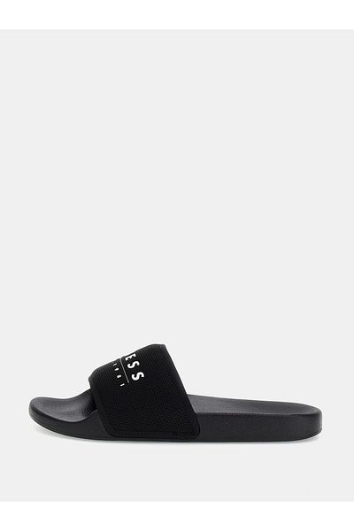 Guess Logo Written Slippers