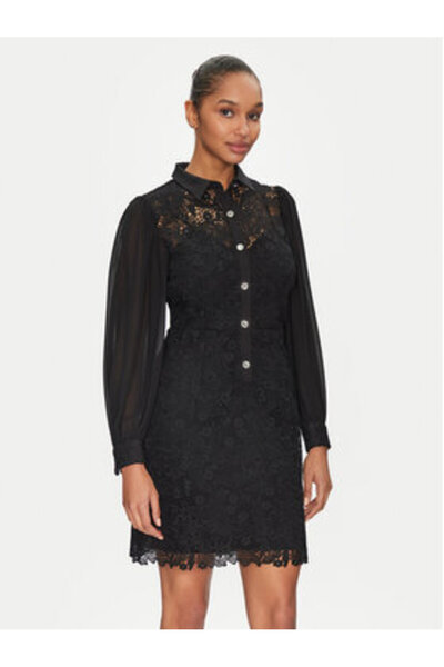 Morgan rochie de zi cu zi pentru femei 251-RISLO negru