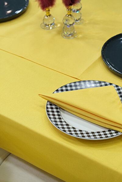 sevilya Dream Fabric Napkin Models Stain-Proof Fabric Napkin Dowry Set (Pack of 6)