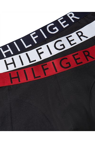 Tommy Hilfiger 3p Trunk Wb férfi kék boxer - Um0um03465