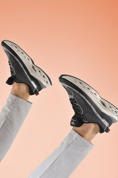 WALKWAY Чоловічі кросівки з піни з ефектом пам'яті, копчена сітка, Novi M