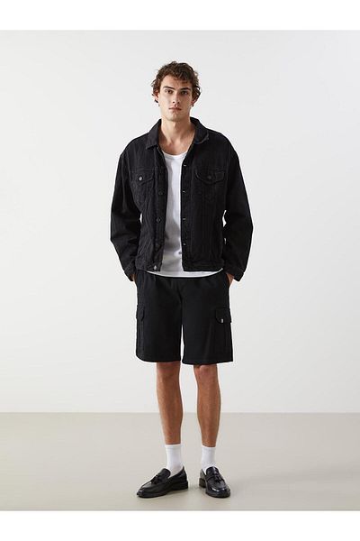 LC Waikiki Xside Standard Fit Gabardine Men's Cargo Shorts