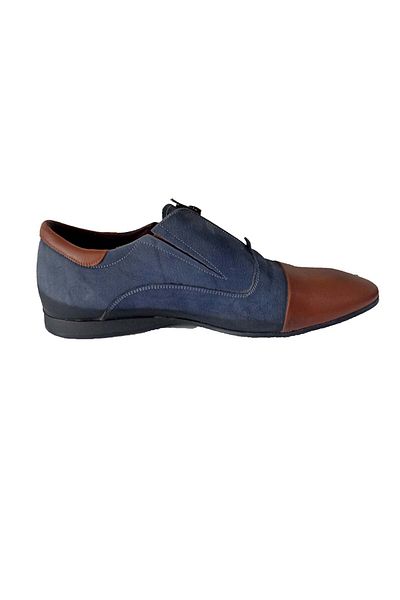 GRAND Men's Ruh Trainers - Genuine Leather Dropland Casual Shoes - Comfortable