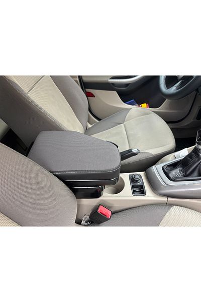 ELA Gray Reveden Screwless Armrest Fabric Focus 3 Vehicle Specific