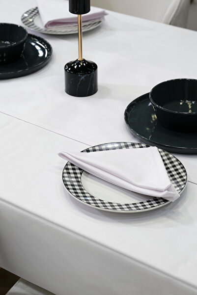 sevilya Dream Fabric Napkin Models Stain-Proof Fabric Napkin Dowry Set (Pack of 6)