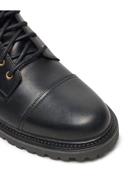 CLARKS Men's Ankle boots black CLARKS-26179728 318 BLACK LEATHER
