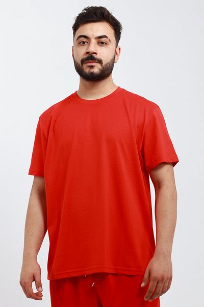 OXVİN Men's 100% Cotton Knitted Regular T-Shirt (Mold)