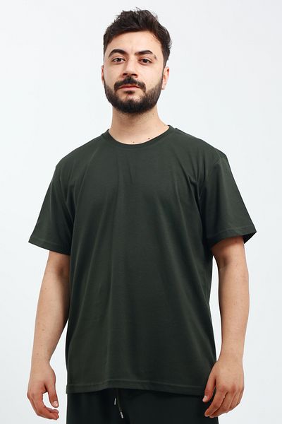 OXVİN Ανδρικό 100% βαμβακερό πλεκτό T-Shirt REGULAR (ΜΟΛΔ)