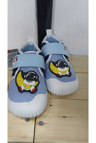 GEZER YENİ SEZON RAHAT TABAN FİLELİ ASTRONAT FİGÜRLÜ ÇOCUK YAZLIK SPOR GÜNLÜK AYAKKABI