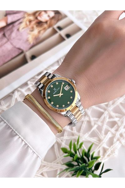 Daniel Klein Steel Cord 3 Atm Water Resistant Special Design Women Wristwatch+Bracelet Vs.Blkt.0224
