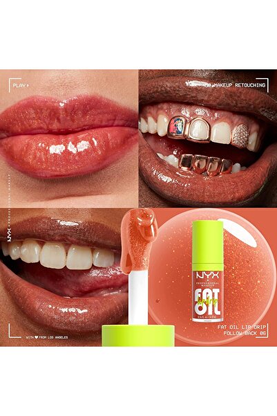 MQ ملمع الشفاه NY X Professional Makeup - مرطب، لامع، نباتي (12 ساعة)