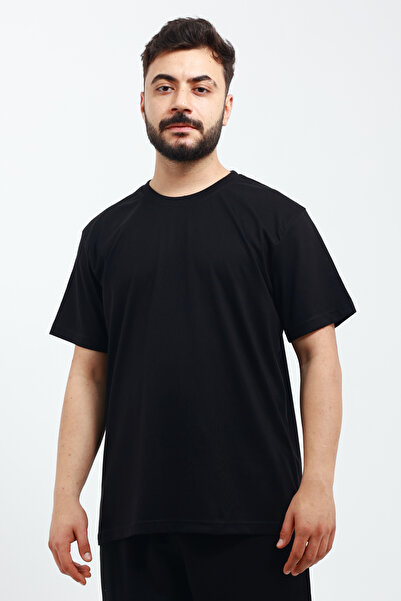 OXVİN Ανδρικό 100% βαμβακερό πλεκτό T-Shirt REGULAR (ΜΟΛΔ)