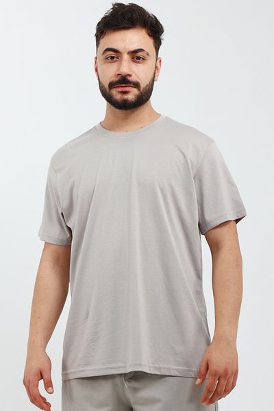 OXVİN Ανδρικό 100% βαμβακερό πλεκτό T-Shirt REGULAR (ΜΟΛΔ)