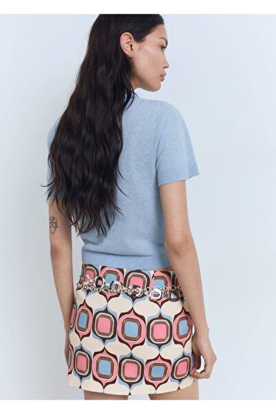 MANGO Woman Polo yaka kazak