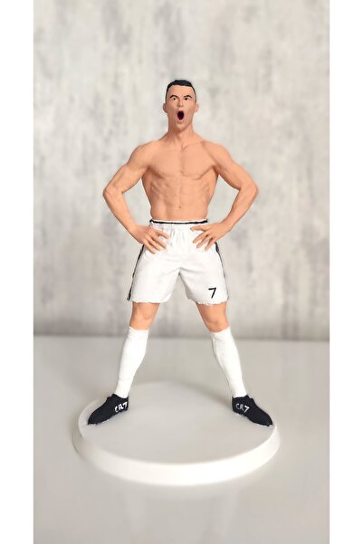 Home Cristiano Ronaldo futbolcu figür dekoratif süs eşyası el yapımı