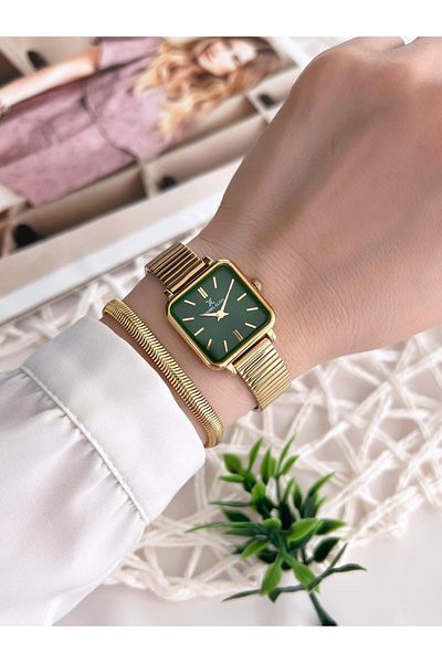 Daniel Klein Steel Cord 3 Atm Water Resistant Special Design Women Wristwatch+Bracelet Vs.Blkt.0219