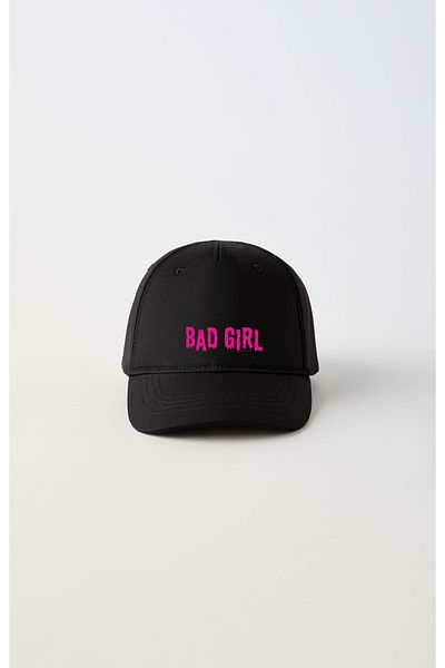 sielta Bad Girl Bad Girl με στάμπα με Velcro στην πλάτη Ρυθμιζόμενο ανδρικό γυναικείο αθλητικό καπέλο