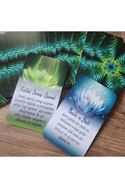 fırsatlar diyarı Enerji Oracle Olumlama Tarot Destesi